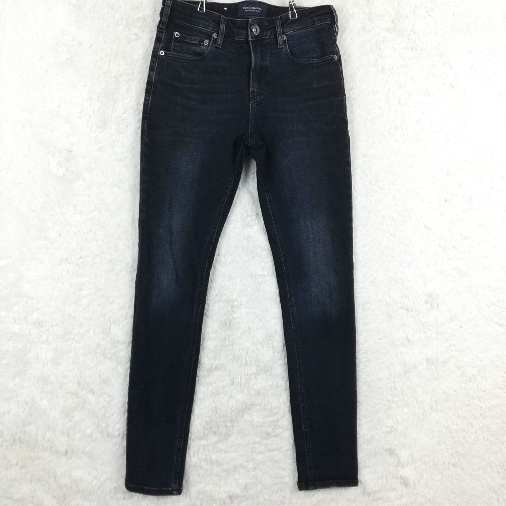 Scotch & Soda Men's Skinny Jeans - Dark Blue